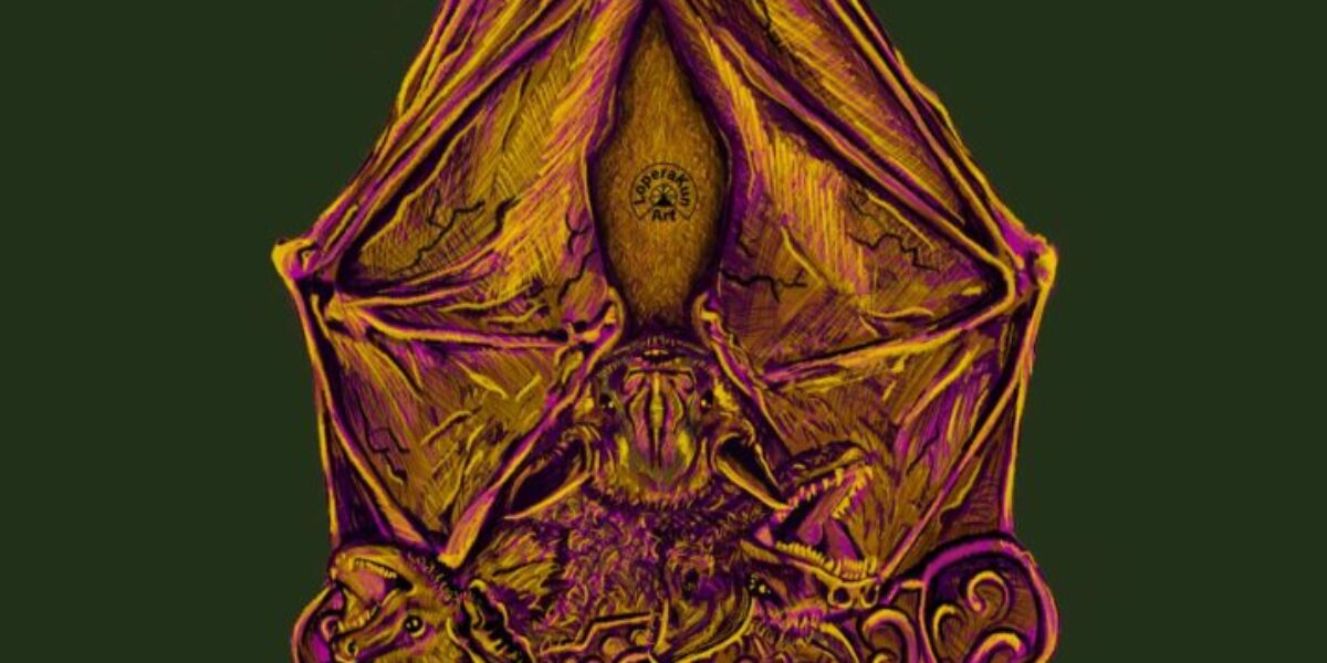 Bat King. Digital illustration. Procreate. David Lopera Gómez