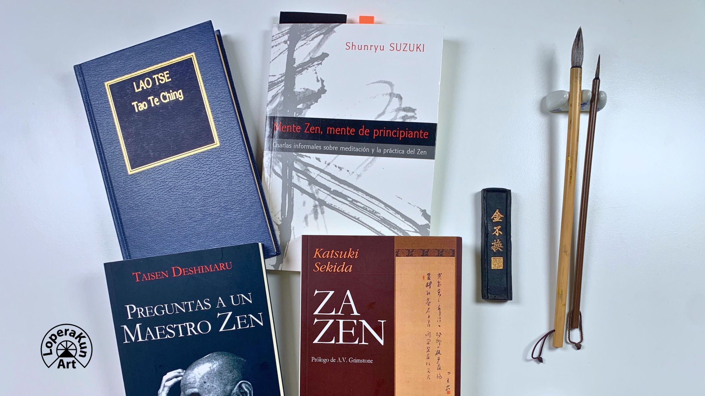 Libros de filosofía Zen. Sumie. David Lopera Gómez. Loperakun Dojo
